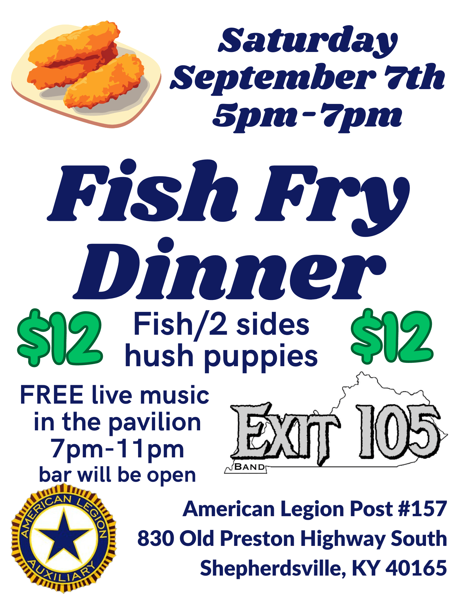 Fish Fry Dinner